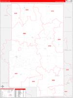Aitkin, Mn Wall Map Zip Code