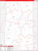 Aitkin, Mn Carrier Route Wall Map
