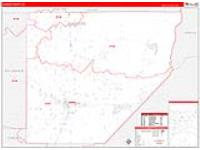 Alamosa, Co Carrier Route Wall Map