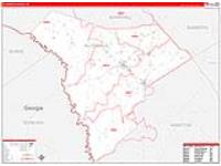 Allendale, Sc Carrier Route Wall Map