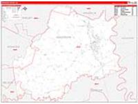 Anderson, Ky Carrier Route Wall Map