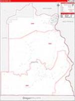 Asotin, Wa Carrier Route Wall Map