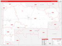 Auglaize, Oh Wall Map