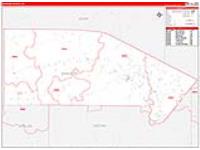 Bandera, Tx Carrier Route Wall Map