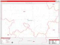 Banner, Ne Carrier Route Wall Map