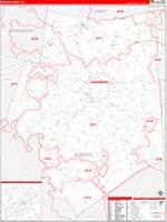 Barren, Ky Carrier Route Wall Map
