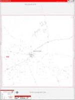 Baylor, Tx Carrier Route Wall Map