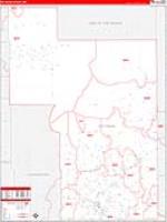 Beltrami, Mn Carrier Route Wall Map