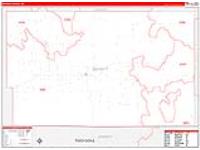 Bennett, Sd Carrier Route Wall Map