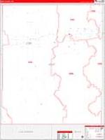 Bent, Co Carrier Route Wall Map
