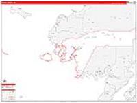 Bethel Borough (), Ak Carrier Route Wall Map