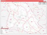 Bladen, Nc Carrier Route Wall Map
