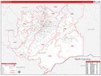 Blount, Tn Carrier Route Wall Map