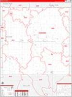 Boone, Ia Carrier Route Wall Map
