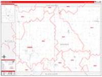 Bremer, Ia Carrier Route Wall Map
