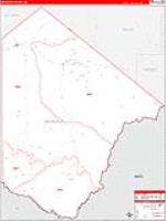 Brewster, Tx Carrier Route Wall Map