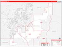 Broomfield, Co Carrier Route Wall Map