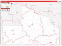 Brown, Mn Carrier Route Wall Map