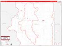 Brule, Sd Carrier Route Wall Map