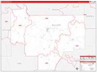 Bullock, Al Carrier Route Wall Map