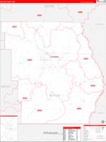 Butler County, MO Wall Map Premium Style by MarketMAPS - MapSales