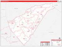 Calaveras, Ca Carrier Route Wall Map