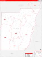 Calhoun, Fl Wall Map