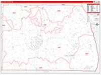 Calloway, Ky Carrier Route Wall Map