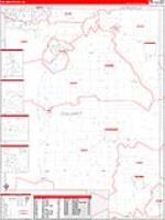 Calumet, Wi Carrier Route Wall Map
