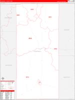 Campbell, Wy Wall Map