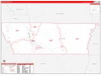 Carbon, Ut Carrier Route Wall Map