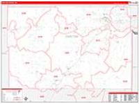 Carlton, Mn Carrier Route Wall Map