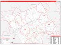 Carroll, Va Carrier Route Wall Map