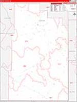 Carter, Mt Carrier Route Wall Map
