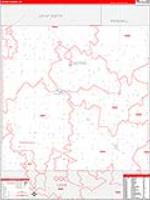 Castro, Tx Carrier Route Wall Map