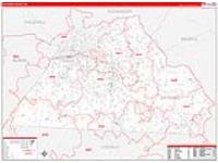Catawba, Nc Carrier Route Wall Map