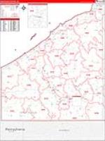 Chautauqua, Ny Carrier Route Wall Map