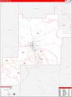 Chaves, Nm Carrier Route Wall Map