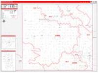 Cherokee, Ks Carrier Route Wall Map