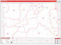 Cherry, Ne Carrier Route Wall Map