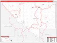 Chippewa, Mn Carrier Route Wall Map