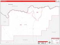 Clark, Id Carrier Route Wall Map