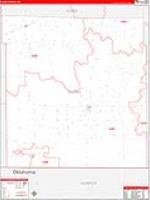 Clark, Ks Carrier Route Wall Map