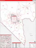 Clark, Nv Carrier Route Wall Map