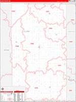 Clark, Sd Carrier Route Wall Map