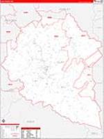 Clay, Ky Carrier Route Wall Map