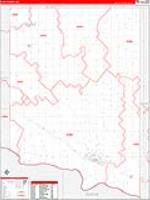 Clay, Sd Carrier Route Wall Map