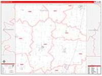Clinton, Mo Carrier Route Wall Map