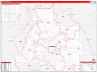 Coffee, Ga Carrier Route Wall Map