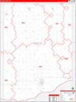 Colfax, Ne Carrier Route Wall Map